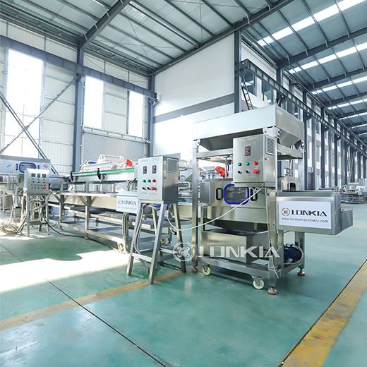 Dây chuyền chế biến đóng hộp dưa chuột