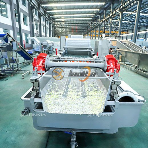 Dây chuyền chế biến rau củ tươi cắt