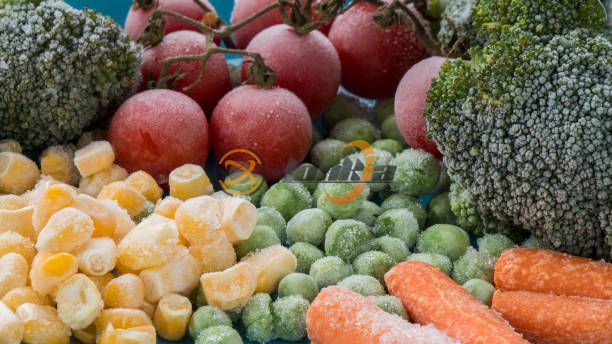 frozen vegetable processing line