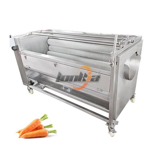 Máy Bóc Vỏ Bằng Bàn Chải Lông