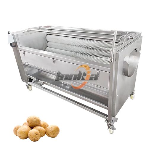Máy Bóc Vỏ Bằng Bàn Chải Lông