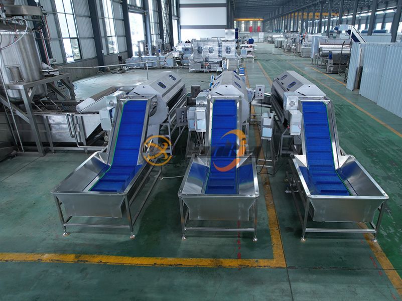 vegetable washer and peeler machine