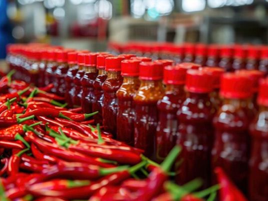 Dây chuyền chế biến ớt đóng hộp